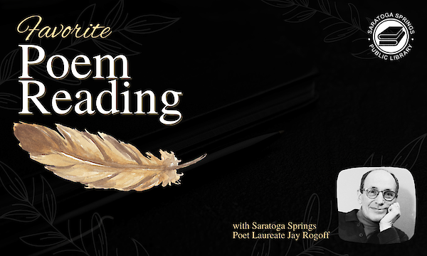 Read More about the featured event: Favorite Poem Reading with Jay Rogoff