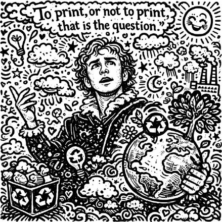 To print, or not to print, that is the question.