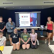 A larger version of: CPR Class Photo