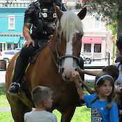 A larger version of: Mounted Police