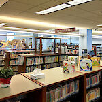 Thumbnail: An overview of a small section of The Children’s Room showing the vast number of items available.