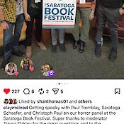 A larger version of: Saratoga Book Festival Horror Panel