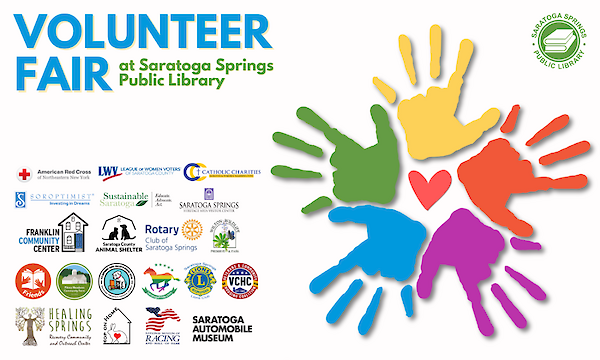 Volunteer Fair at Saratoga Springs Public Library